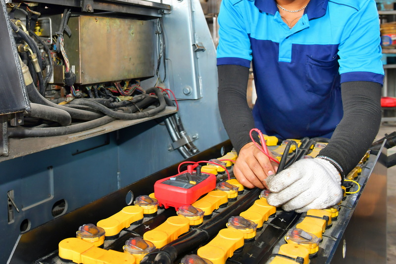 Sistem Elektrikal Kode Error Forklift Battery